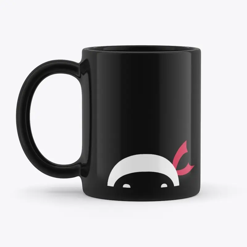 Black Net Ninja Mug